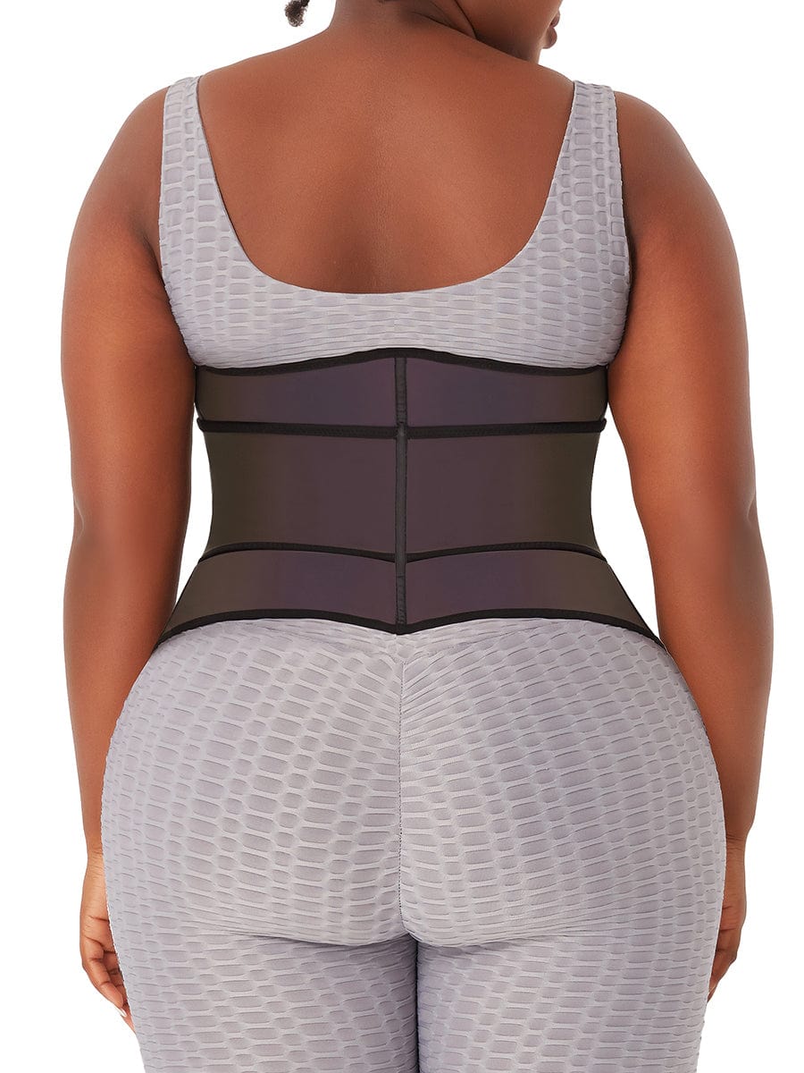 Rainbow Reflective Waist Trainer for Stylish Slimming