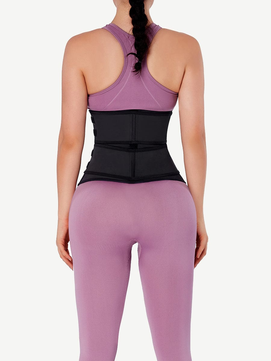 Sculpting Hourglass Waist Trainer with Double Belts