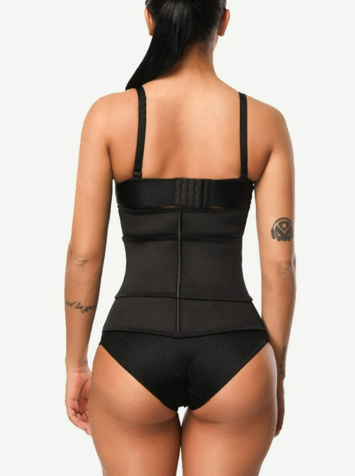 Ultimate Long Torso Latex Waist Trainer with Steel Support