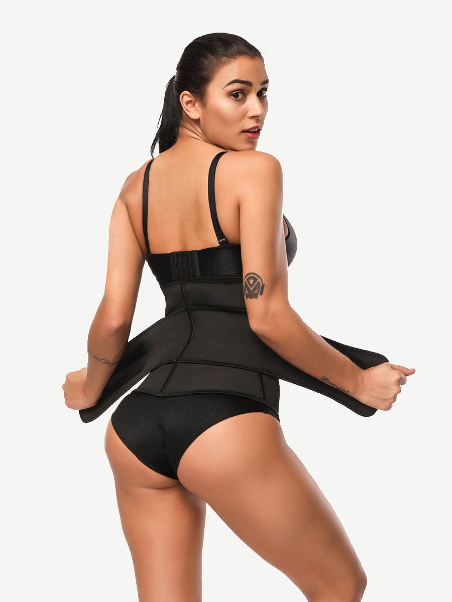 Ultimate Long Torso Latex Waist Trainer with Steel Support