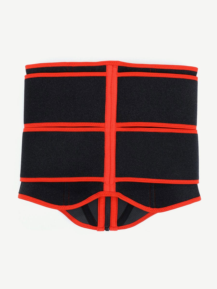 Neoprene Double Belt Waist Trainer for Optimal Slimming & Support