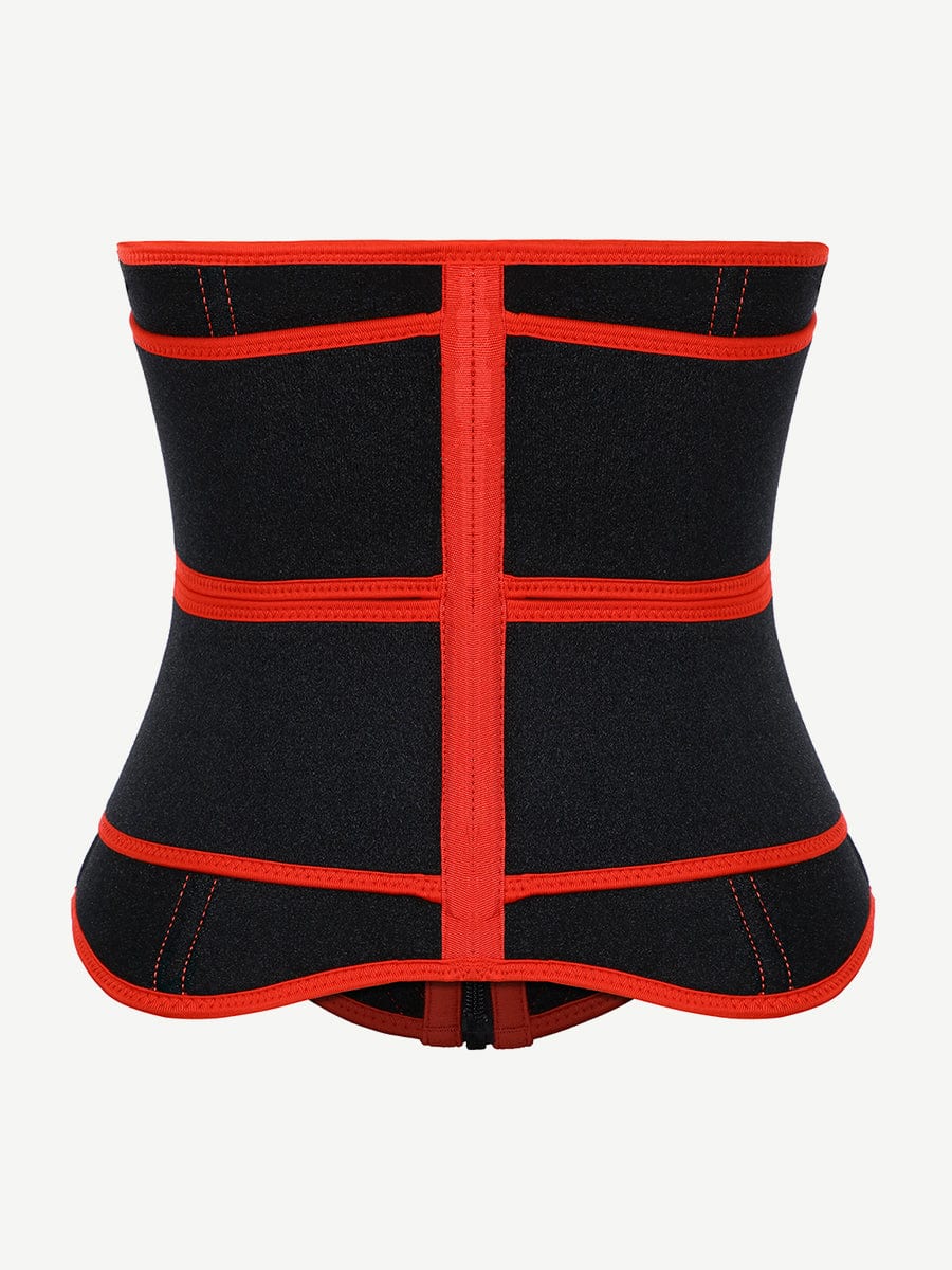 Neoprene Double Belt Waist Trainer for Optimal Slimming & Support