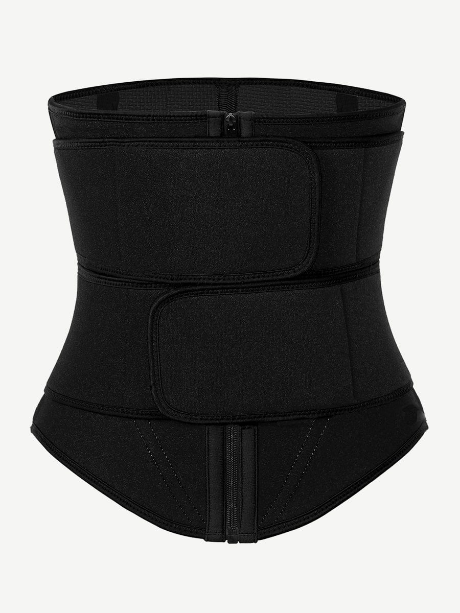 Neoprene Double Belt Waist Trainer for Optimal Slimming & Support