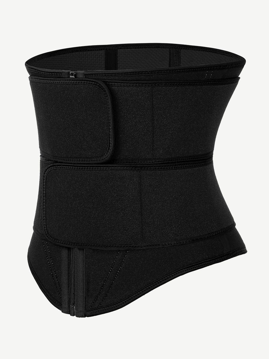 Neoprene Double Belt Waist Trainer for Optimal Slimming & Support