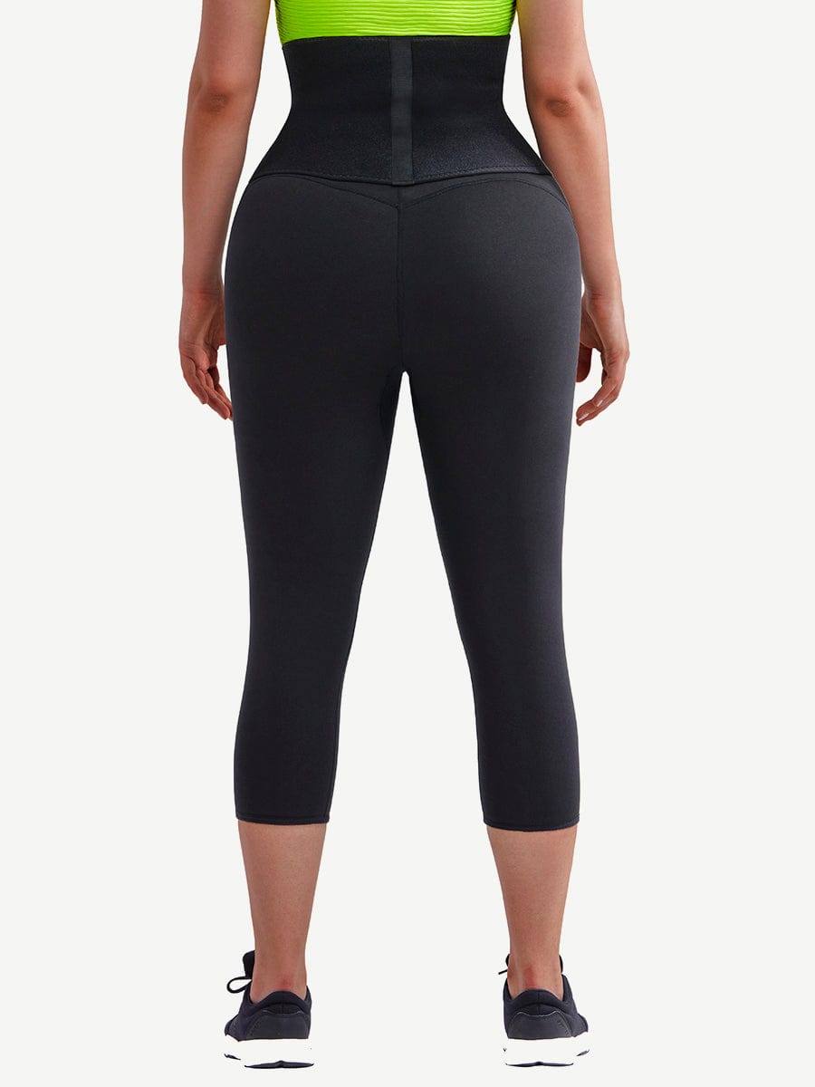 Ultimate High-Waist Neoprene Shaper Pants with Adjustable Belt
