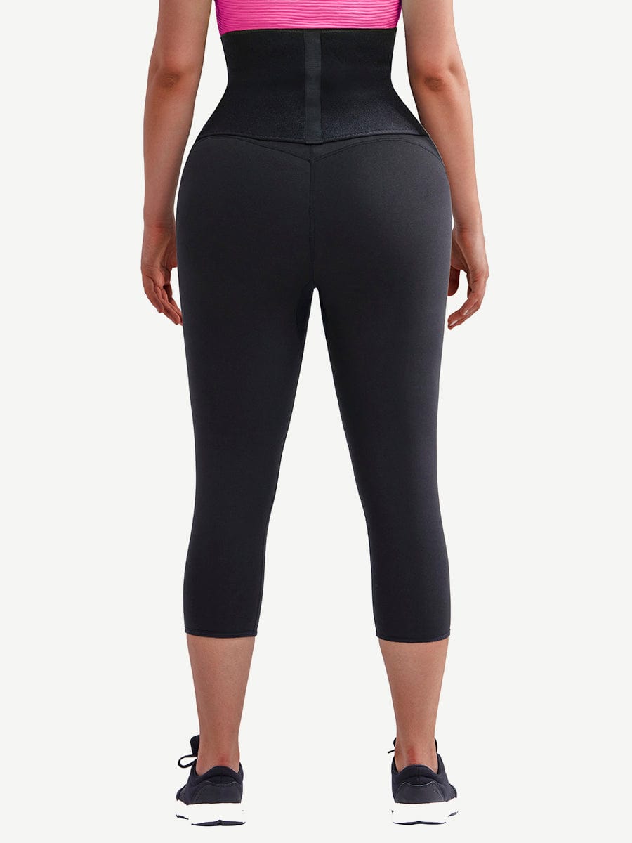 Ultimate High-Waist Neoprene Shaper Pants with Adjustable Belt