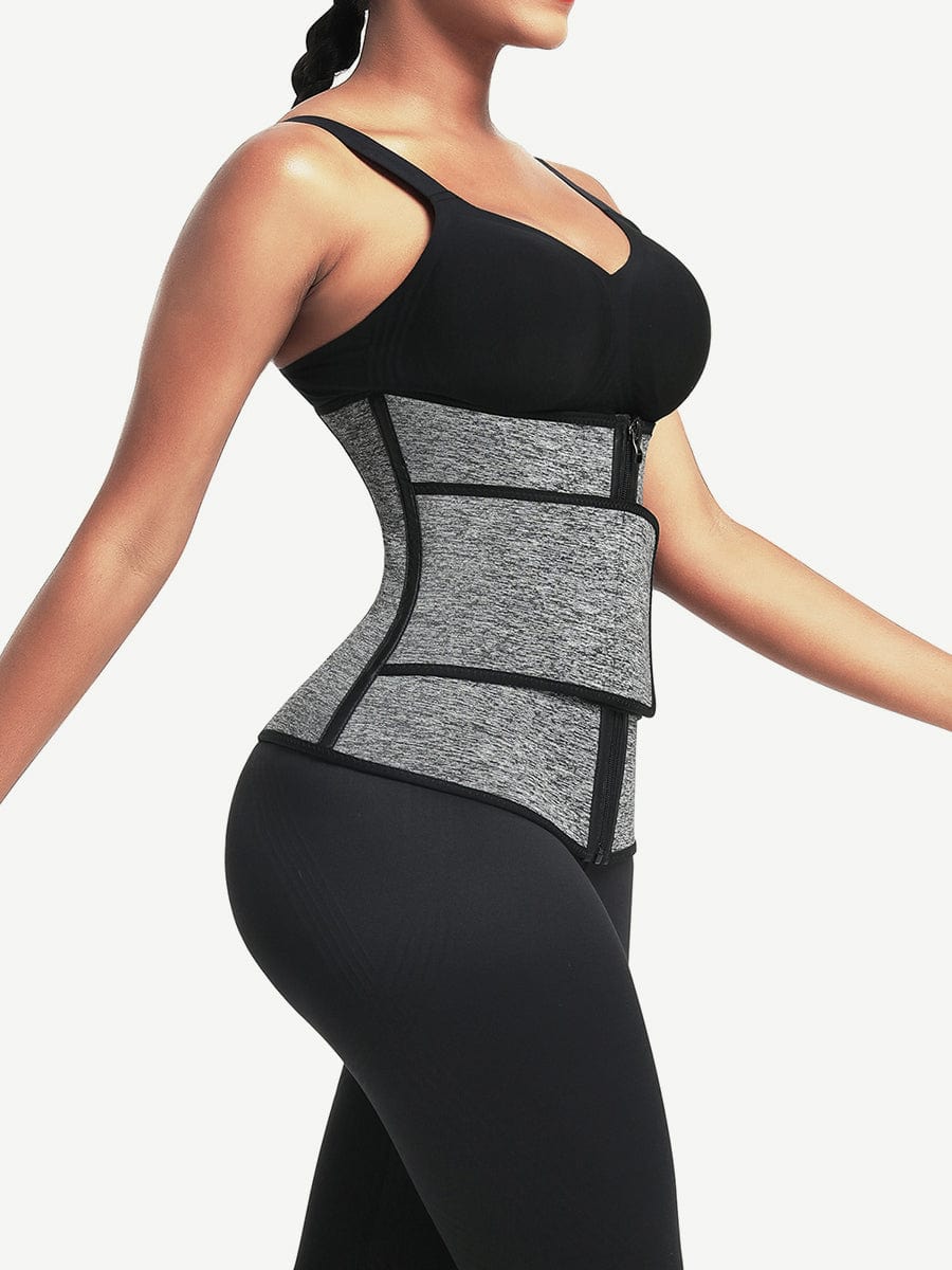Sculpting Steel-Boned Waist Trainer with Adjustable Belt