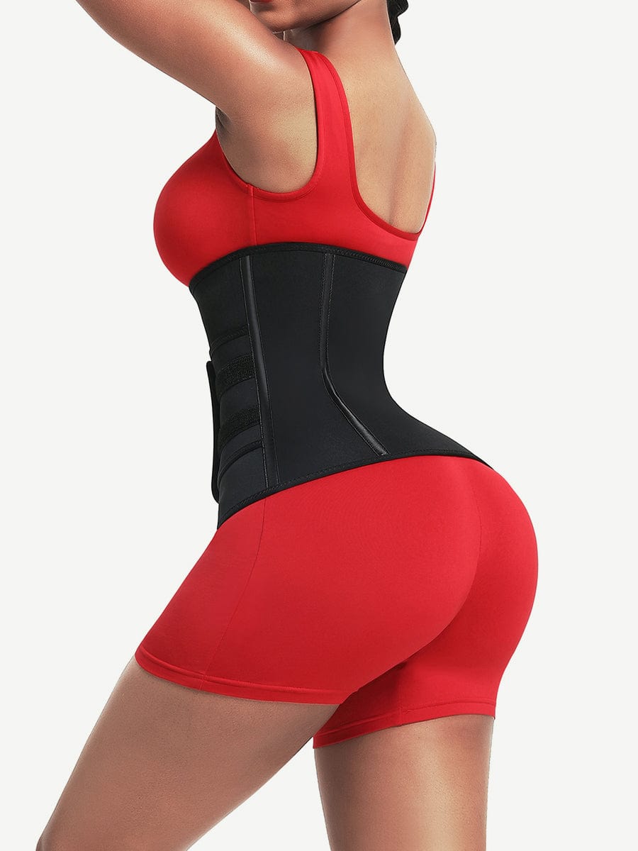 Sculpting Steel-Boned Waist Trainer with Adjustable Belt