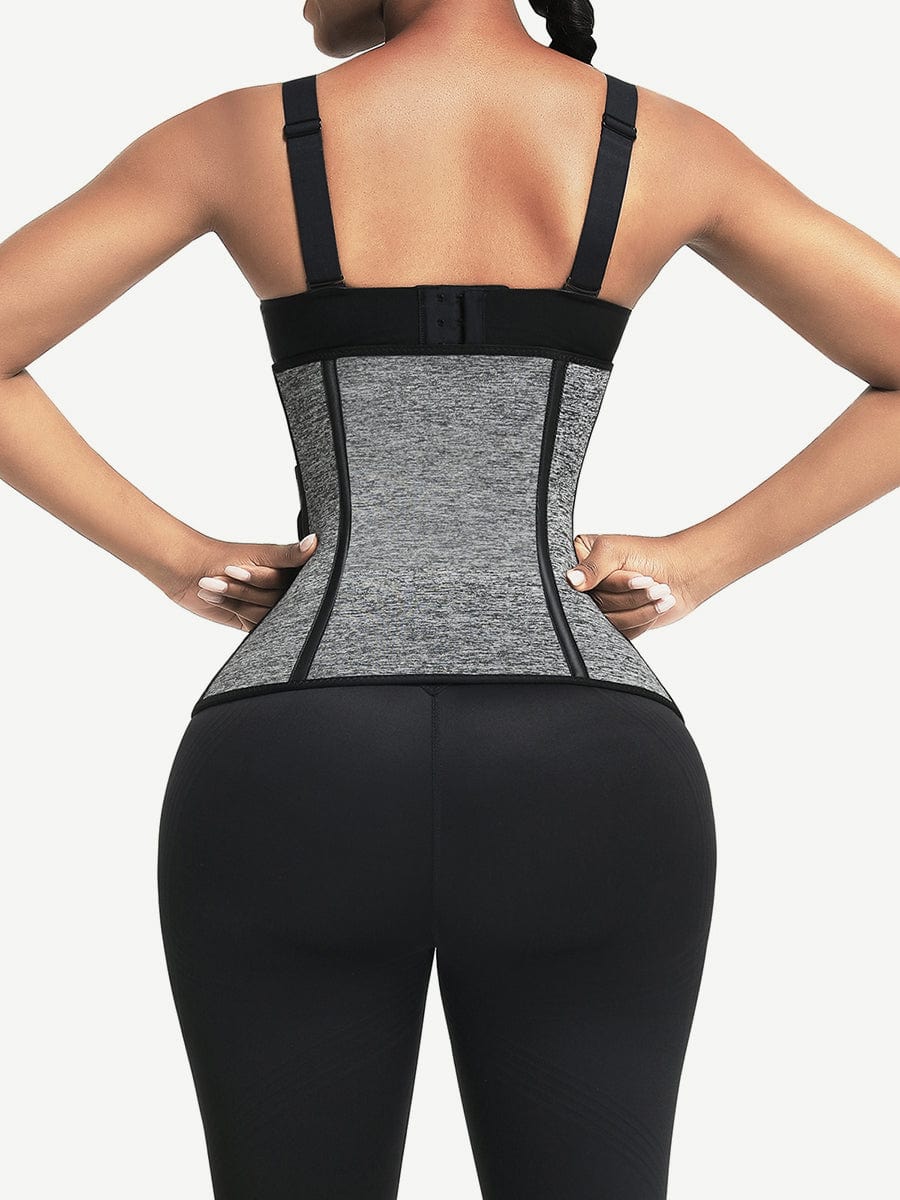Sculpting Steel-Boned Waist Trainer with Adjustable Belt
