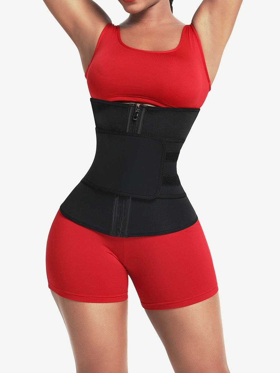 Sculpting Steel-Boned Waist Trainer with Adjustable Belt