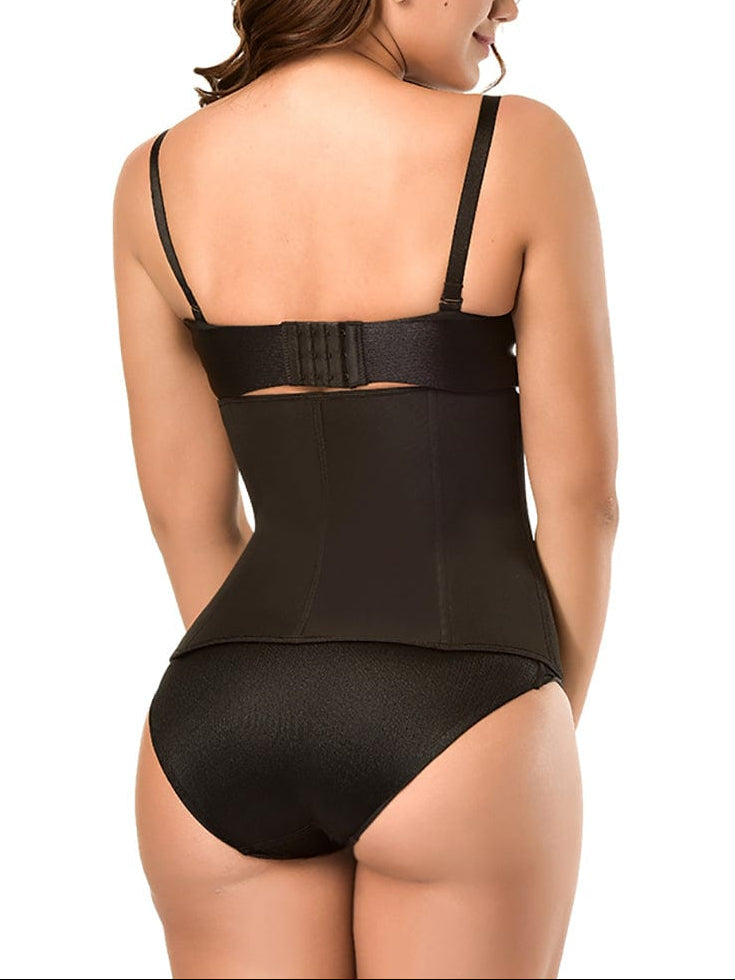 Exquisite Front Zip Plus Size Tummy Control Waist Trainer
