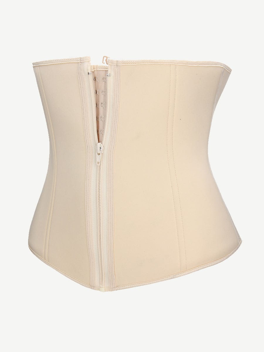 Exquisite Front Zip Plus Size Tummy Control Waist Trainer