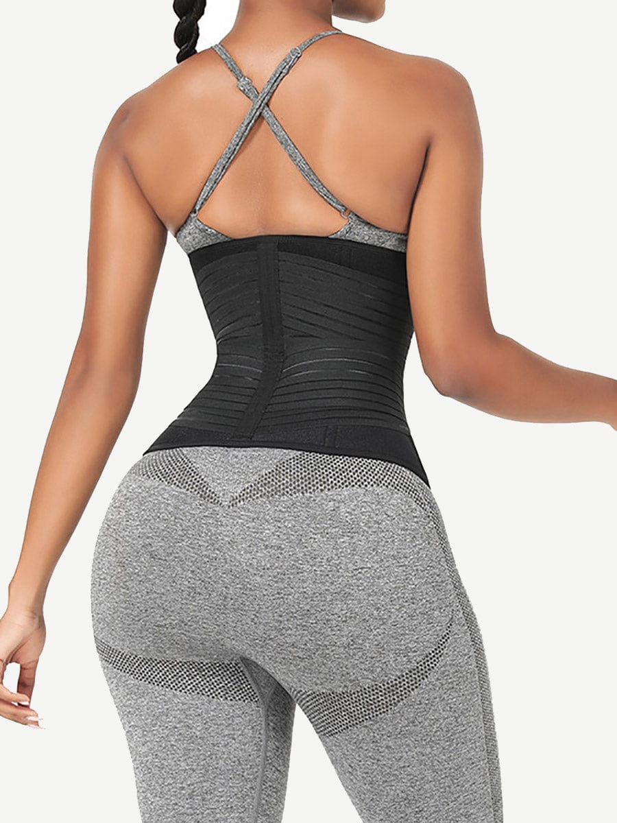 Fat-Burning Neoprene Waist Trainer with Double Elastic Bands