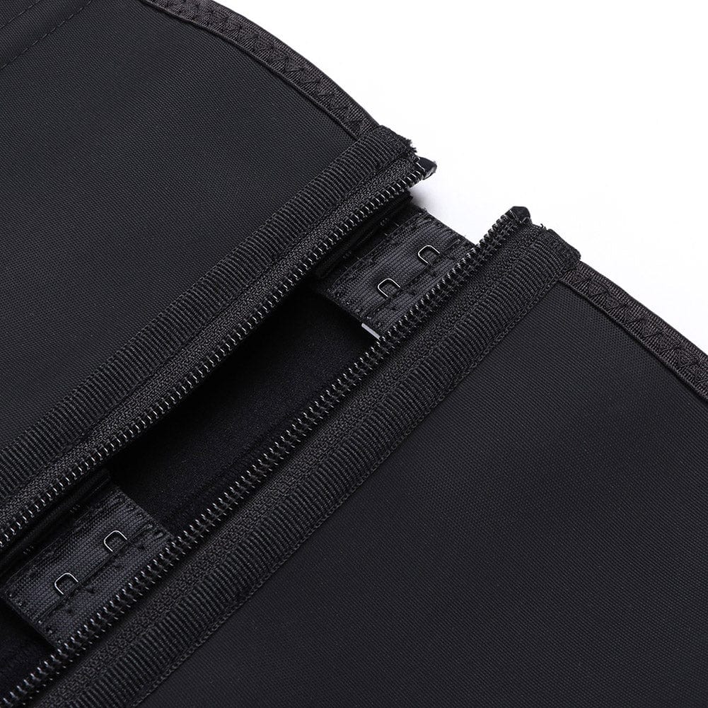Plus Size Latex Double Belt Waist Trainer with Steel Support