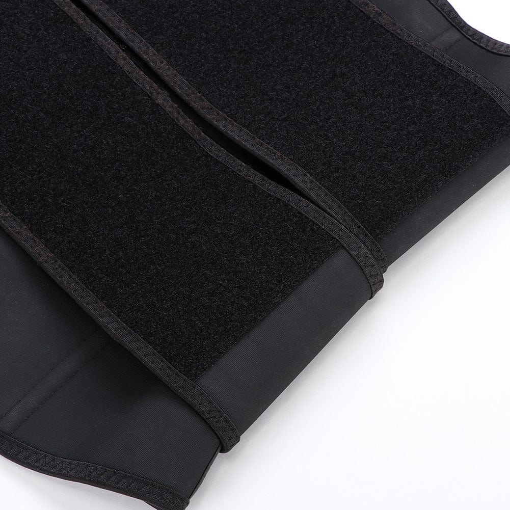 Plus Size Latex Double Belt Waist Trainer with Steel Support