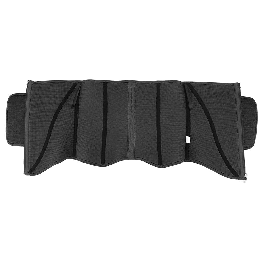 Ultimate Black Neoprene Waist Trainer with Steel Support