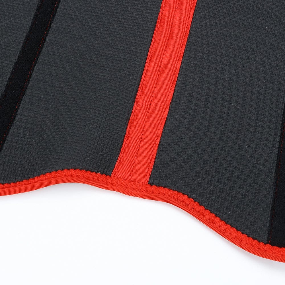 Ultimate Black Neoprene Waist Trainer with Steel Support