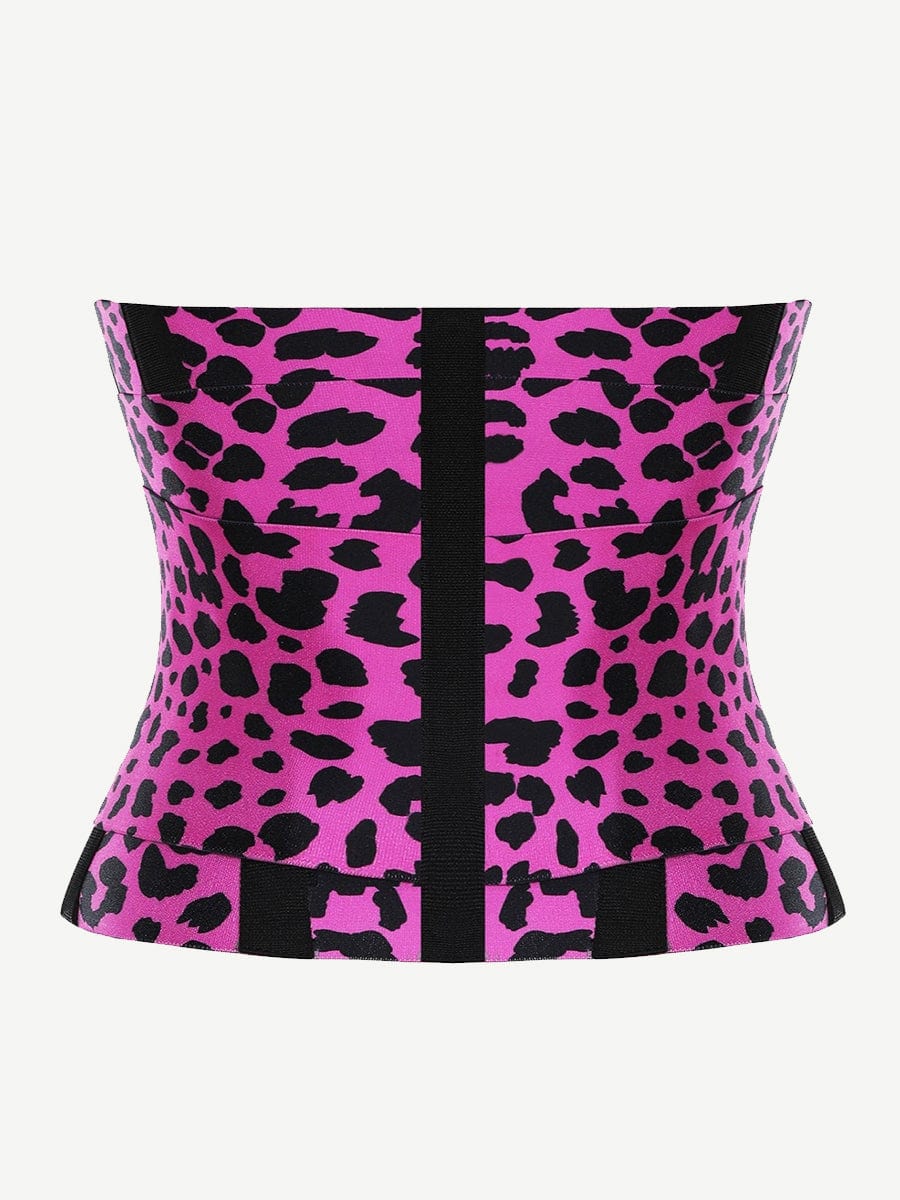 High-Compression Sauna Waist Trainer with Steel Bone Support