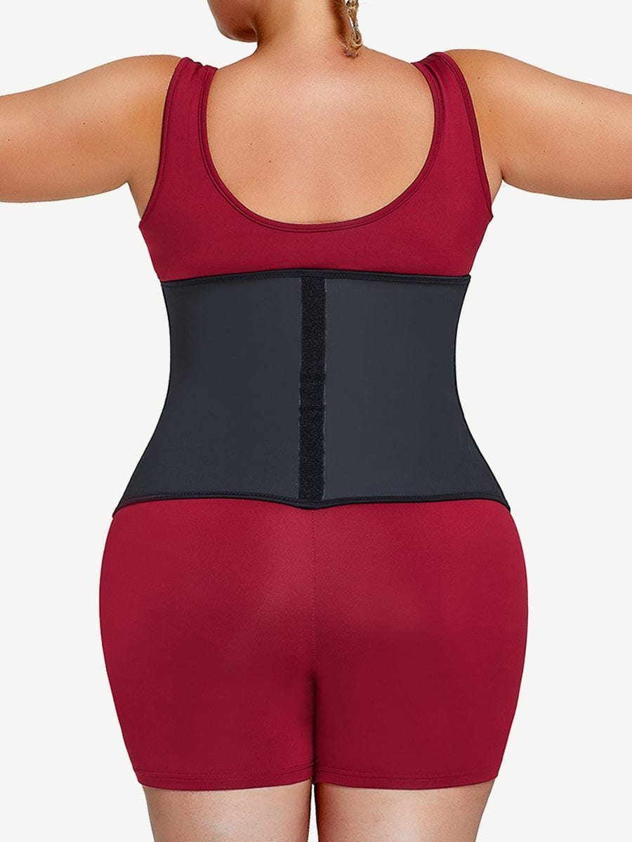 Sculpting Hourglass Waist Trainer with Double Belts