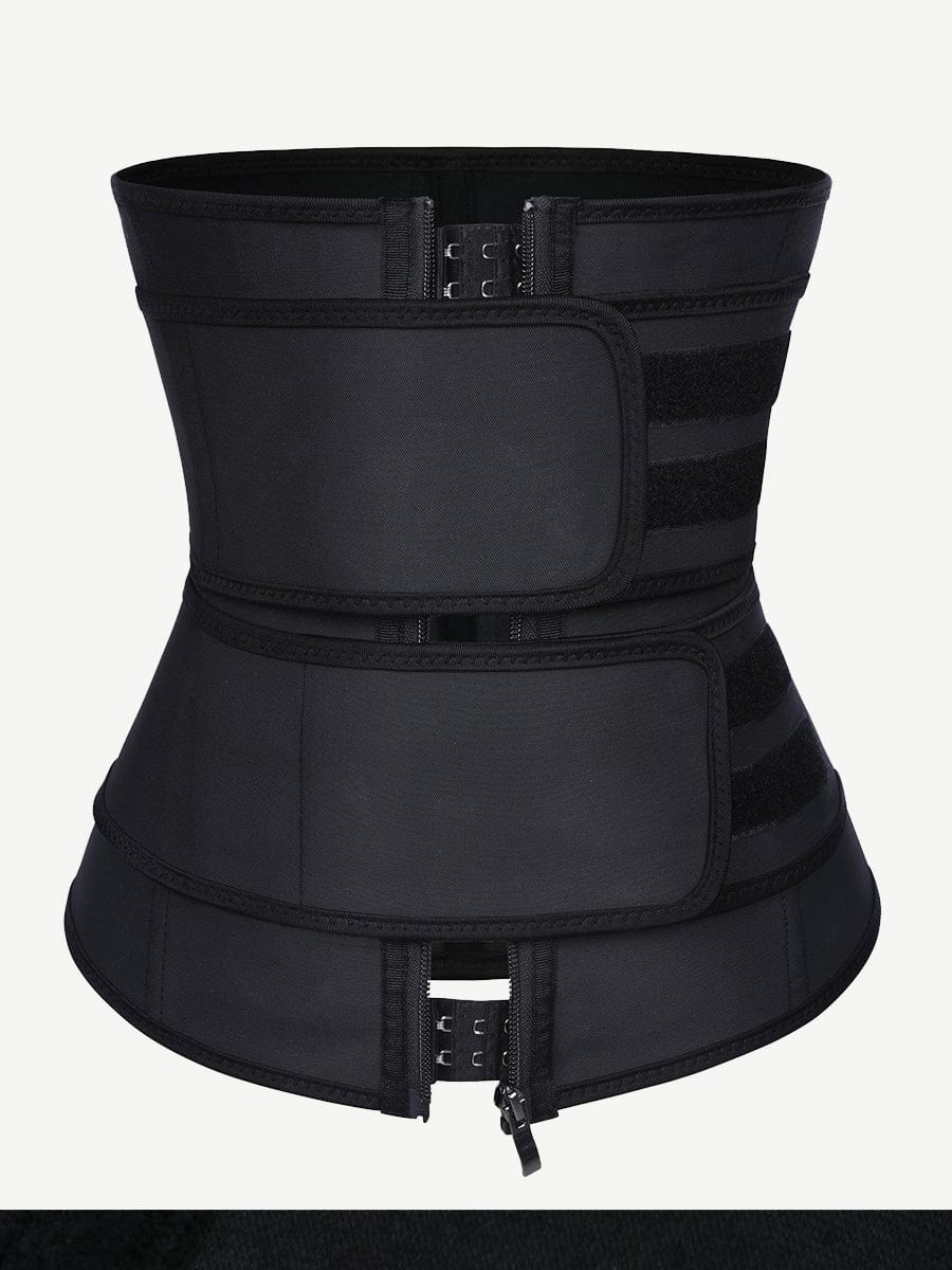 Sculpting Hourglass Waist Trainer with Double Belts