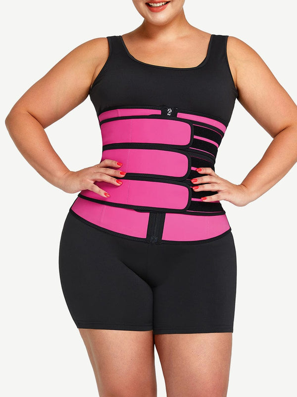 Ultimate Control Latex Waist Trainer with 7 Steel Bones