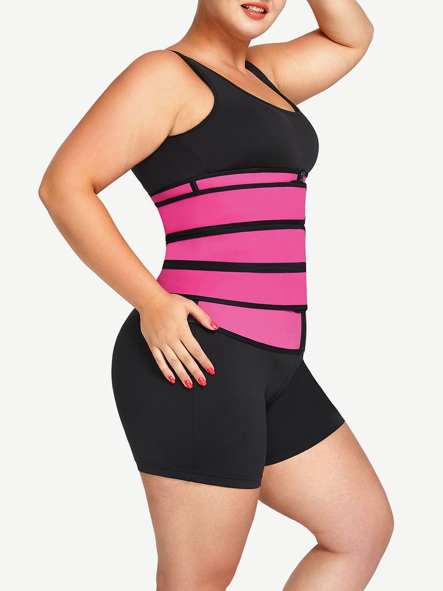 Ultimate Control Latex Waist Trainer with 7 Steel Bones