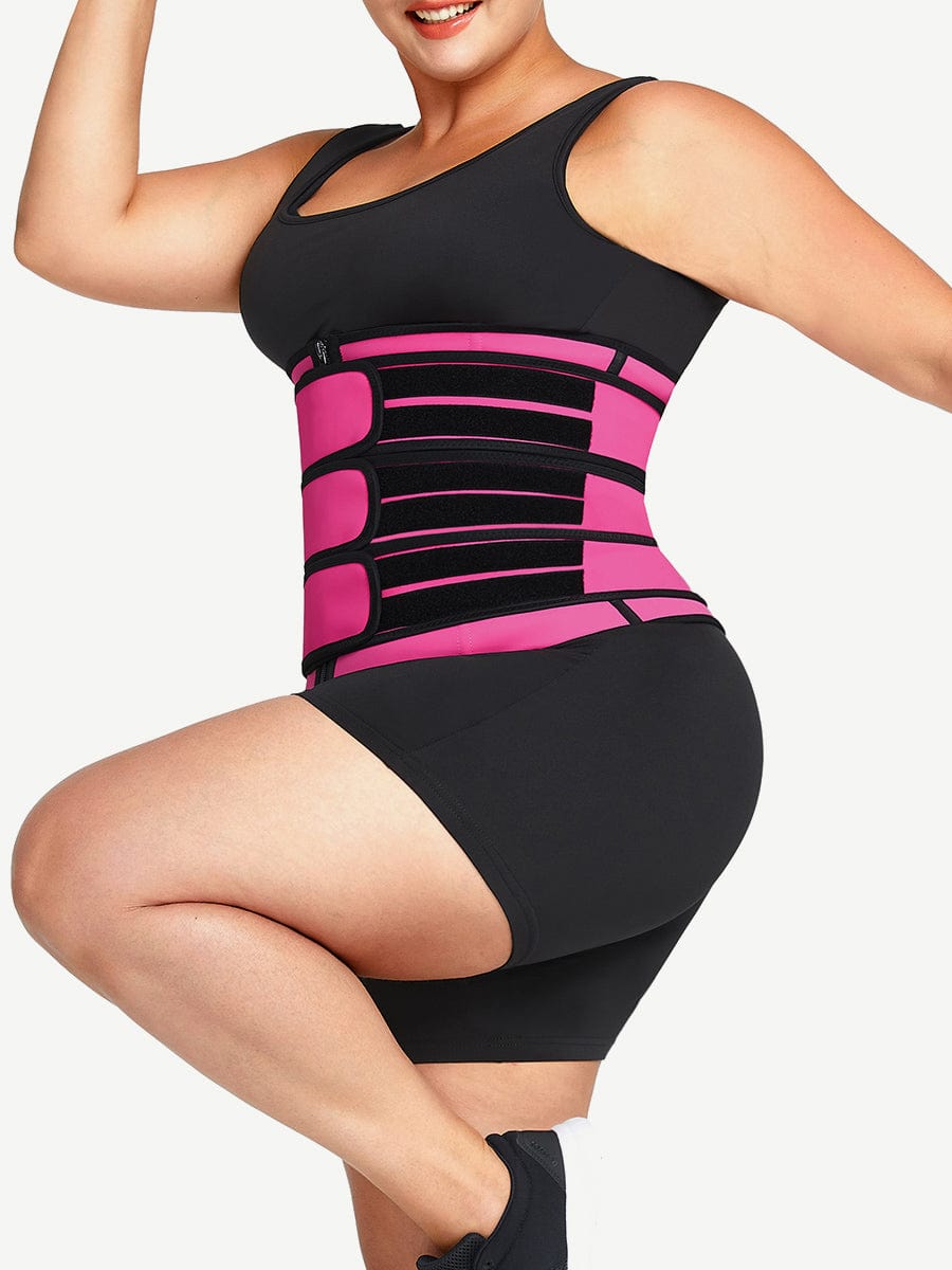 Ultimate Control Latex Waist Trainer with 7 Steel Bones