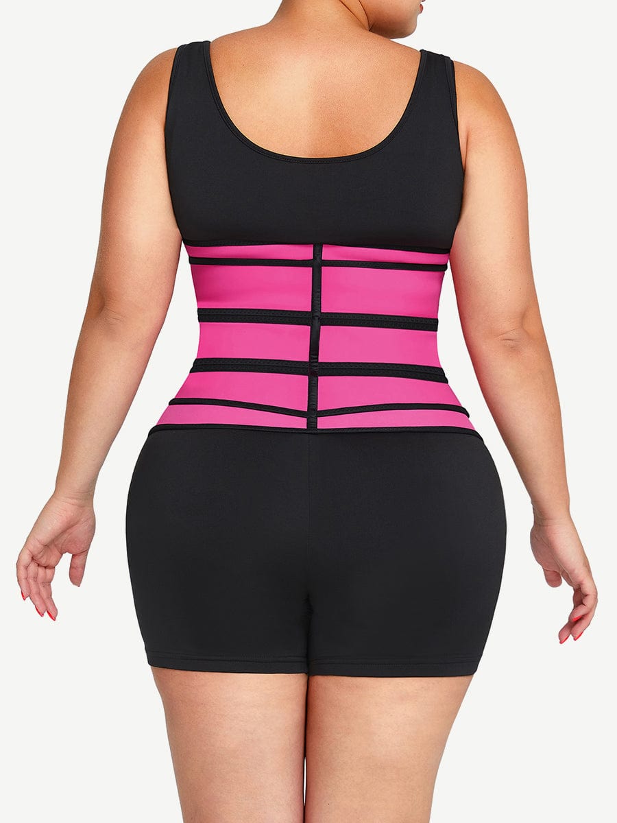 Ultimate Control Latex Waist Trainer with 7 Steel Bones