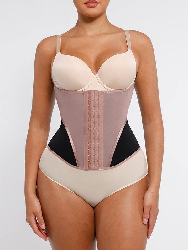 Lightweight and Breathable Mesh Waist Cincher Shapewear