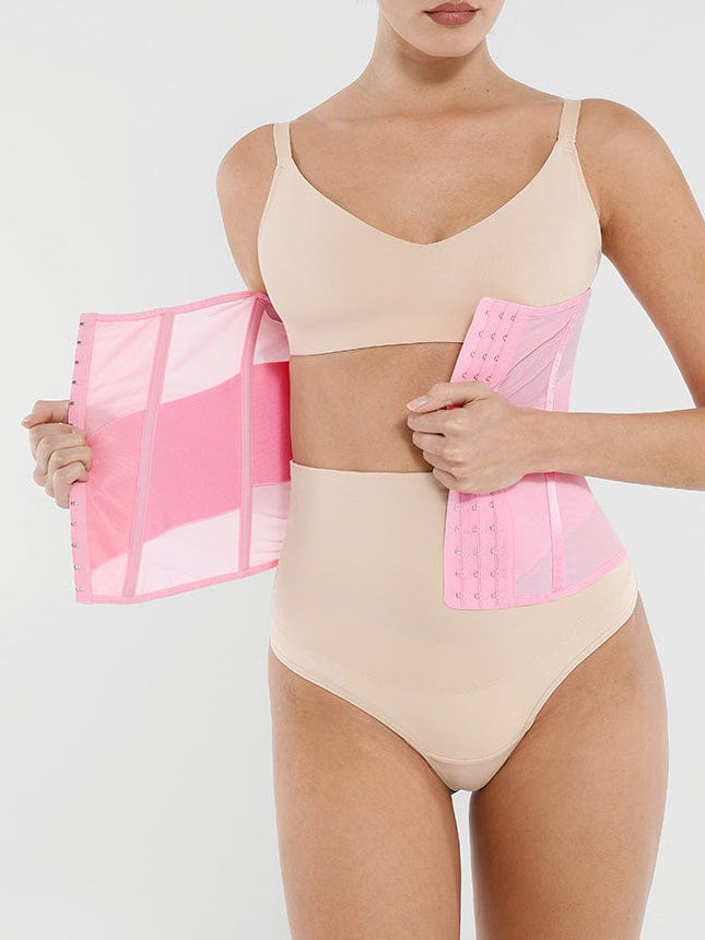 Breathable Mesh 7 Steel Boned Waist Trainer for Hourglass Shape