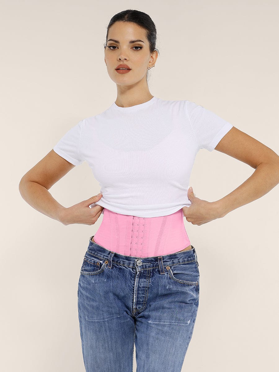 Steel-Boned Chic: Adjustable Waist Trainer Vest