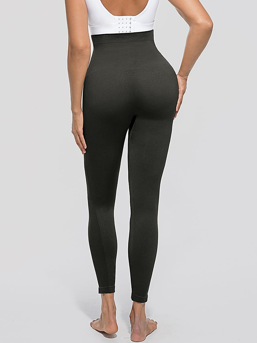 High-Waisted Seamless Shaping Leggings with Anti-Slip Waistband