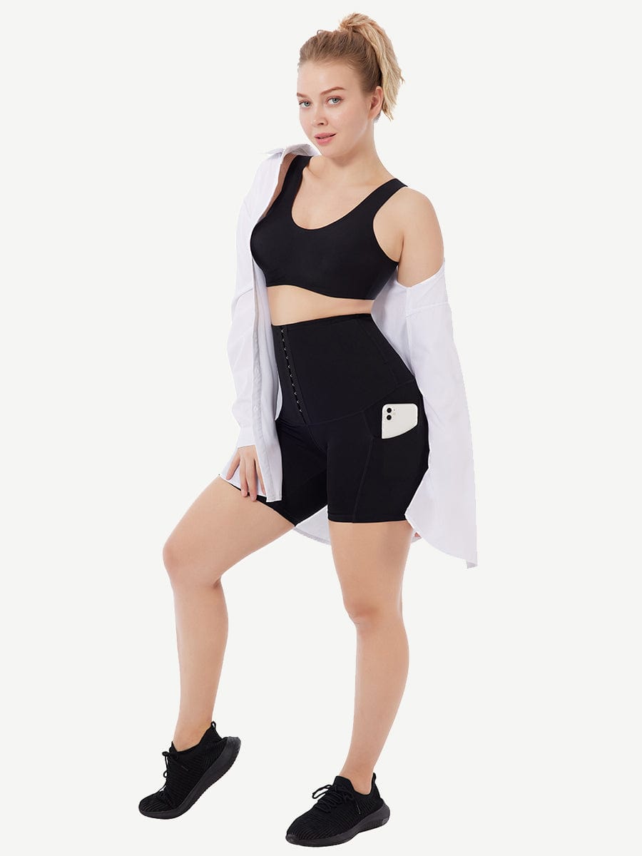 Sculpt Your Silhouette: High-Performance Shaping Tights with Pocket Design
