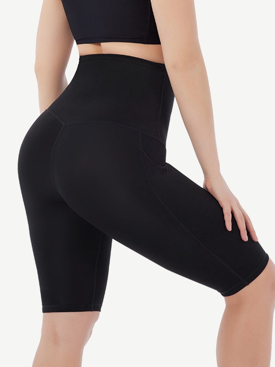 Ultimate Elastic Mesh Shaping Pants with Convenient Pockets